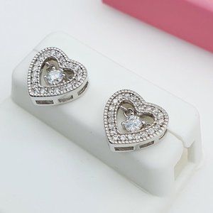 925 Sterling Silver Cubic Zirconia Earrings